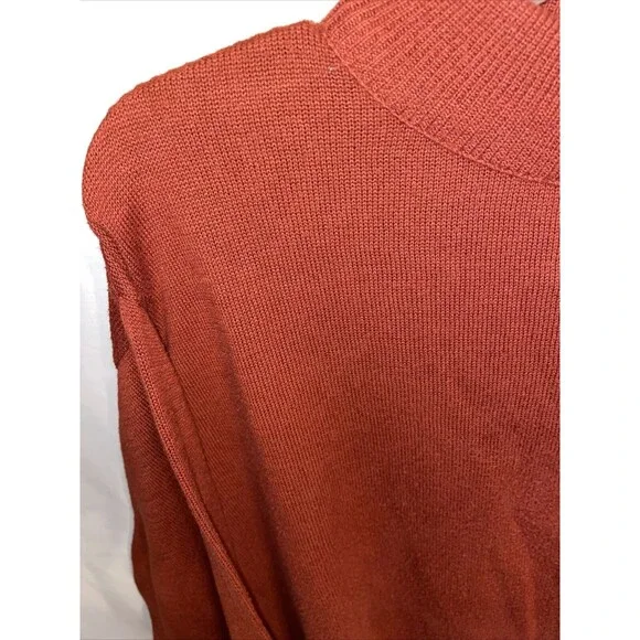 Pendleton Pullover Sweater Men’s Size 2X Rust Red Long Sleeve Crewneck Cotton